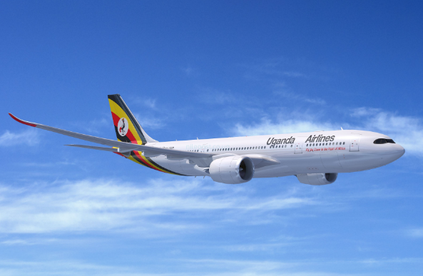 Uganda Airlines flight