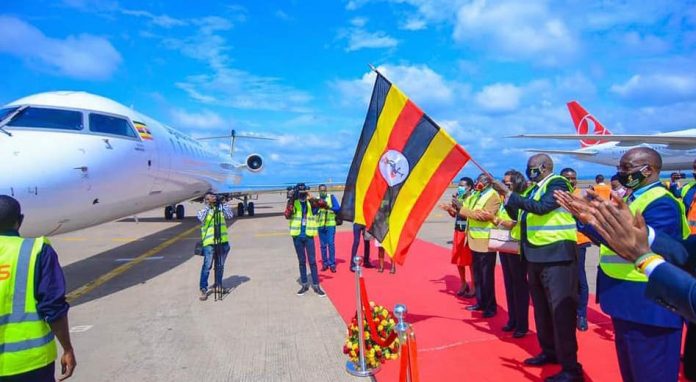Entebbe airport reopens
