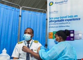 Rwanda Air, The First African Airline to Vaccinate its Staff