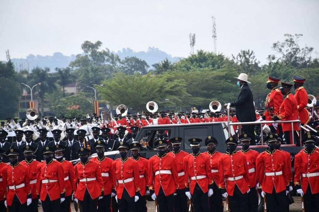 Swearing in Ceremony at Kololo