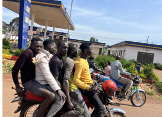 Boda Boda Taxi in Uganda